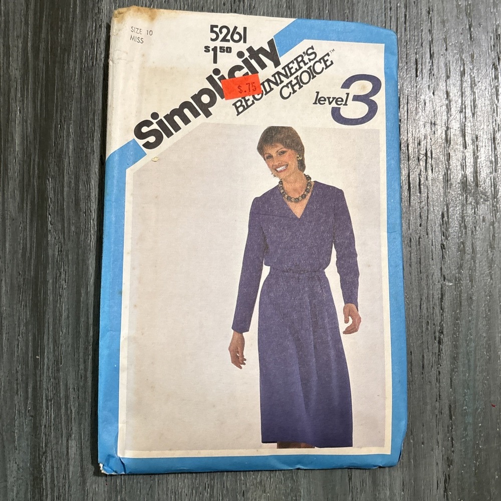 VTG Simplicity Sewing Pattern Lot of 18 Misses Dress 80s NOS Brand New SZ 8-24 - Picture 11 of 14